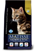 Natural And Delicious Matisse Cat Dry-Salmon Tuna Adult 1.5kg